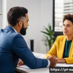 피드백 수용력을 높이기 위한 실용적 접근 - A diverse group of professionals in a modern Brazilian office setting engaged in an active listening...